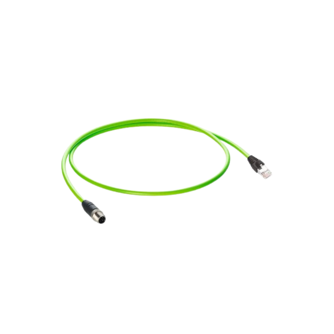 M12 - D-Coded Fast ethernet CAT5E Double-ended cordset Male- RJ45_29165_category_image